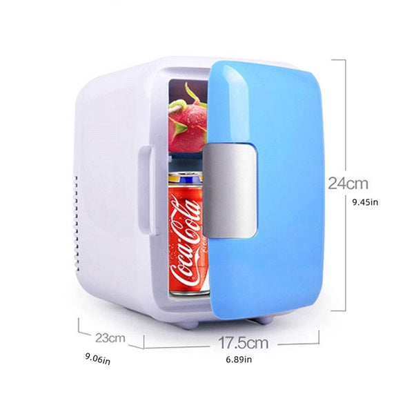 135 Oz Protable Mini Fridge For Car With Handle