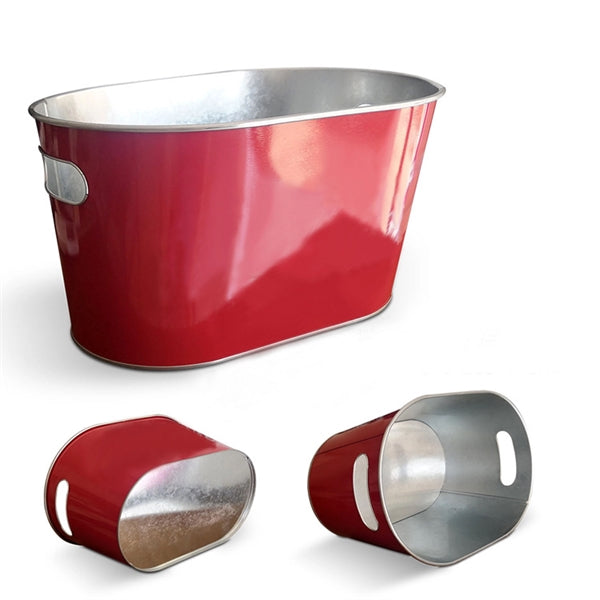 10QT Tin Box Beverage Bucket