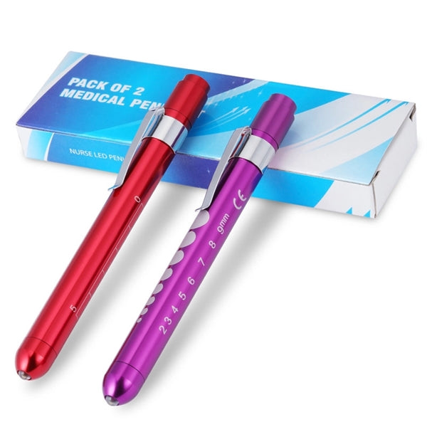 Pupil Gauge LED Penlight for Nurses Doctors