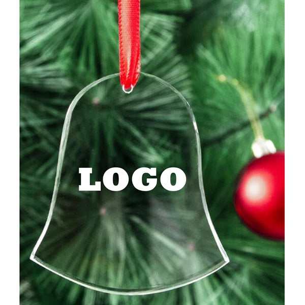 Clear Bell Shaped Ornaments
