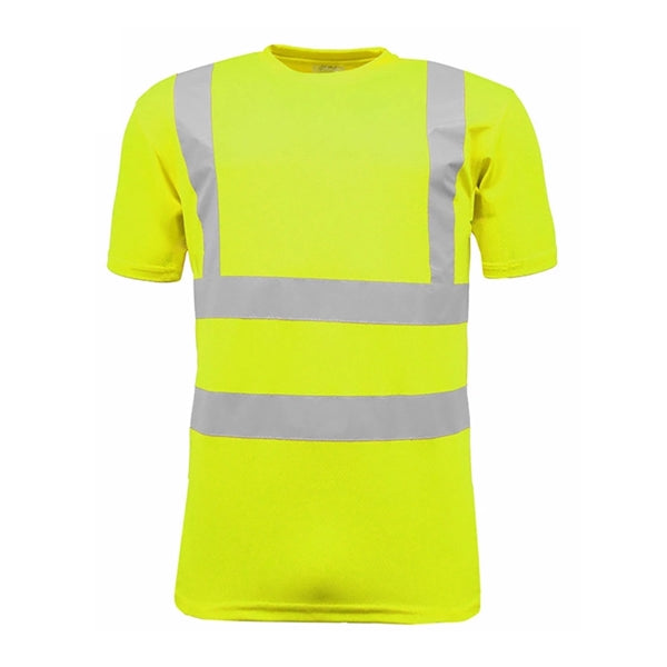 High Visibility Reflective Construction Safety T Shirt