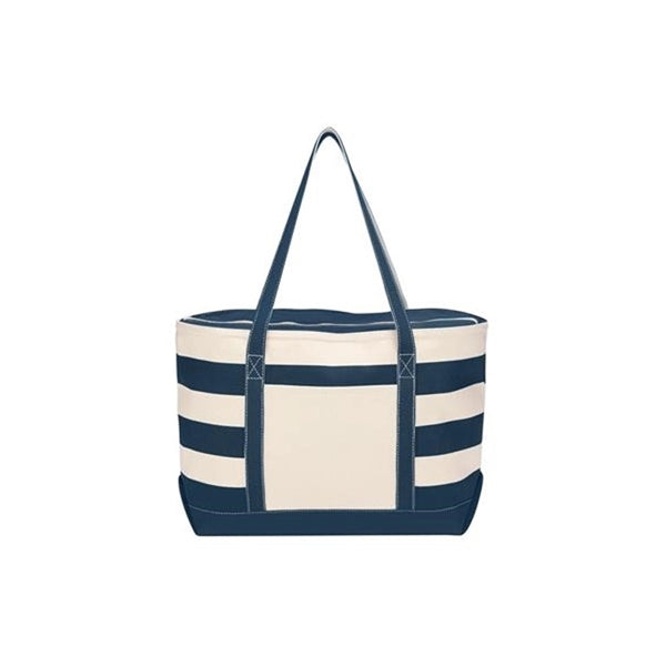 Cotton Canvas Nautical Tote Bag