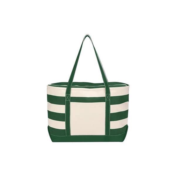 Cotton Canvas Nautical Tote Bag