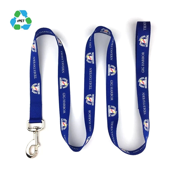 5/8"x72" rPET Eco-friendly Pet Leash w/ Metal Carabiner