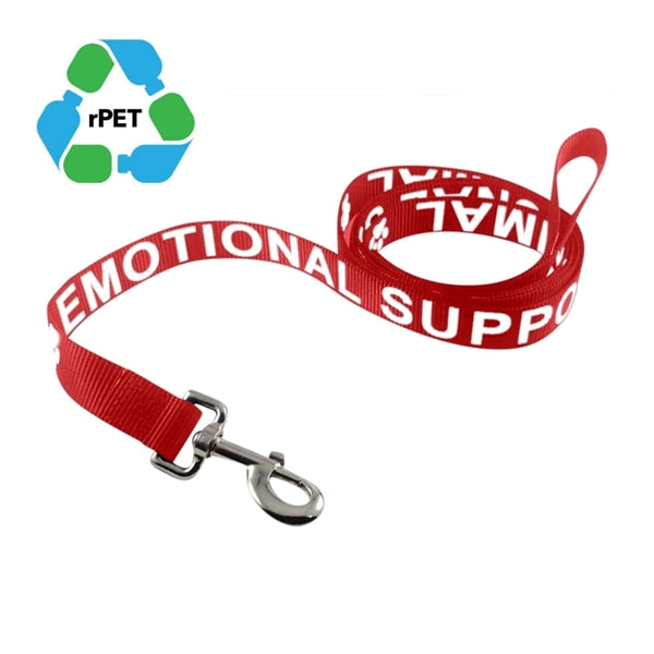 3/4"x72" rPET Eco-friendly Pet Leash w/ Metal Carabiner