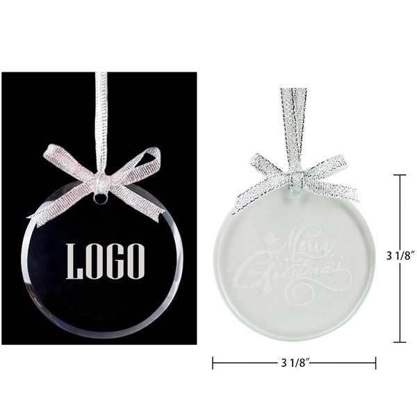 Clear Ornaments - Round