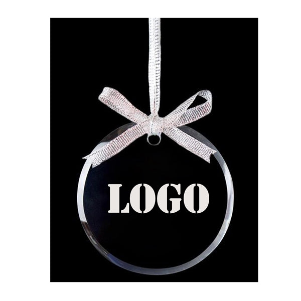 Clear Round Shaped Ornaments