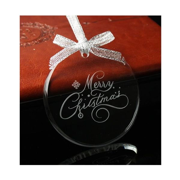 Clear Round Shaped Ornaments
