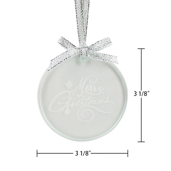 Clear Round Shaped Ornaments