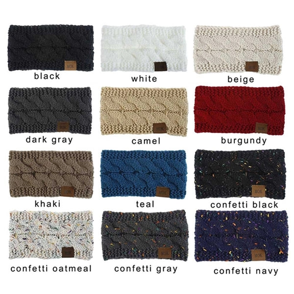 Acrylic Yarn Hair Ties