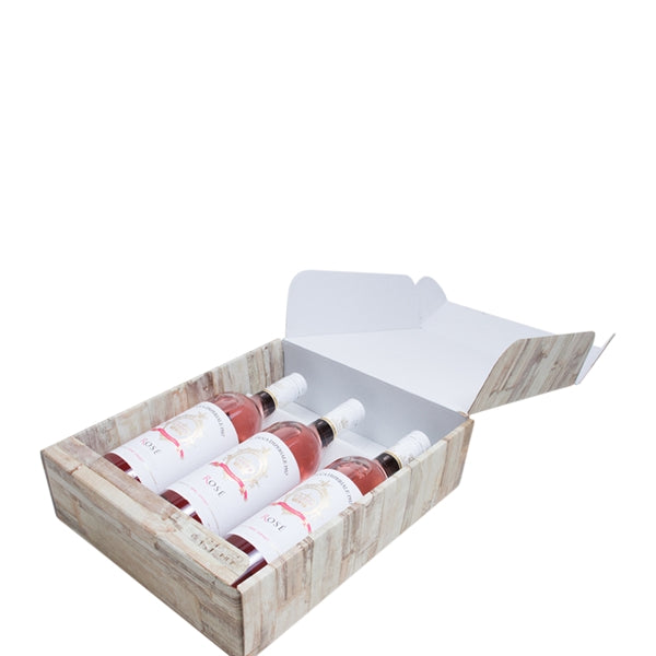 3-Bottle Wine Gift Box