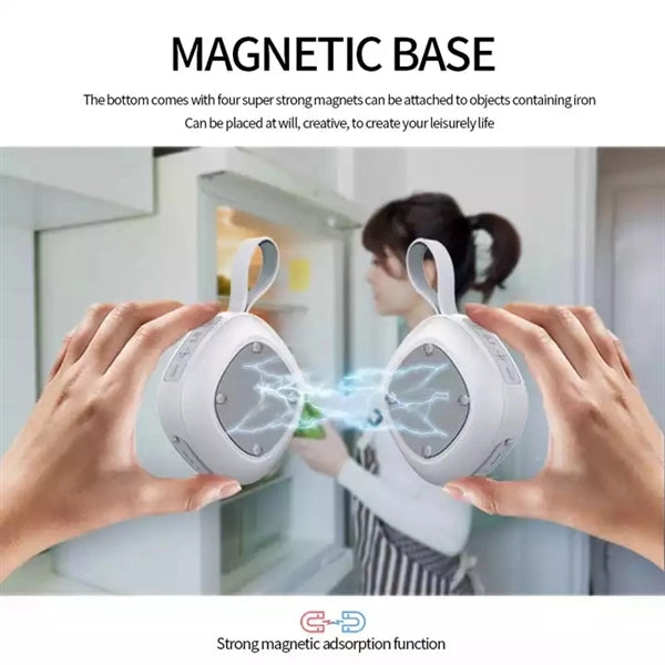 Waterproof Mini Magnetic Bluetooth Speaker For Outdoor