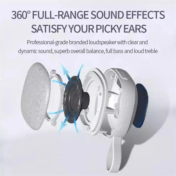 Waterproof Mini Magnetic Bluetooth Speaker For Outdoor