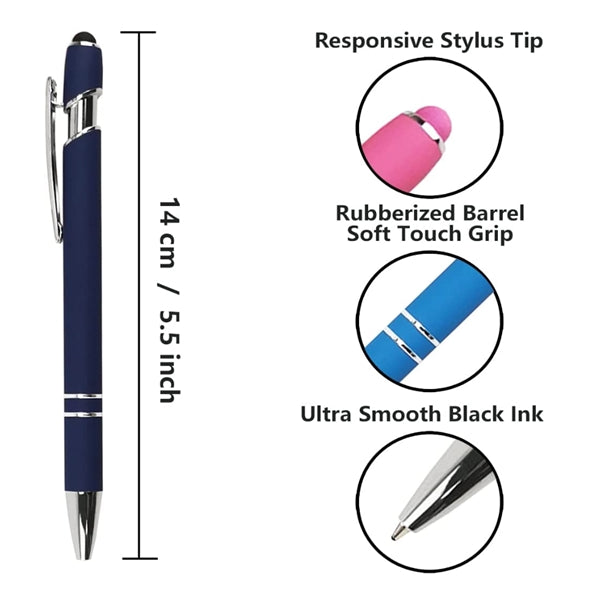 Soft Touch Click Pen