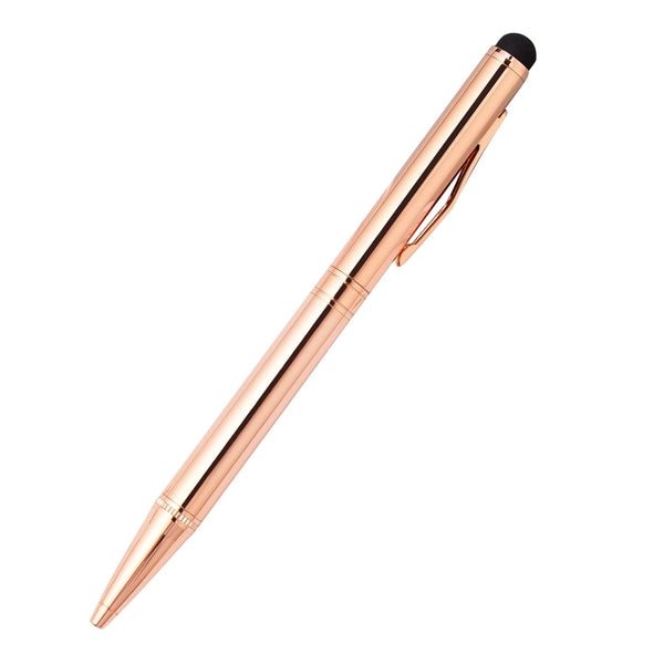 2 In 1 Rose Gold Stylus Touch Pen
