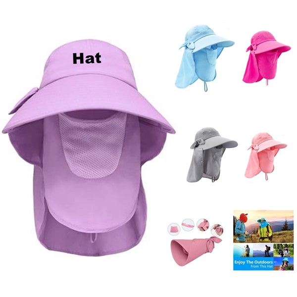 Detachable Flap Hat