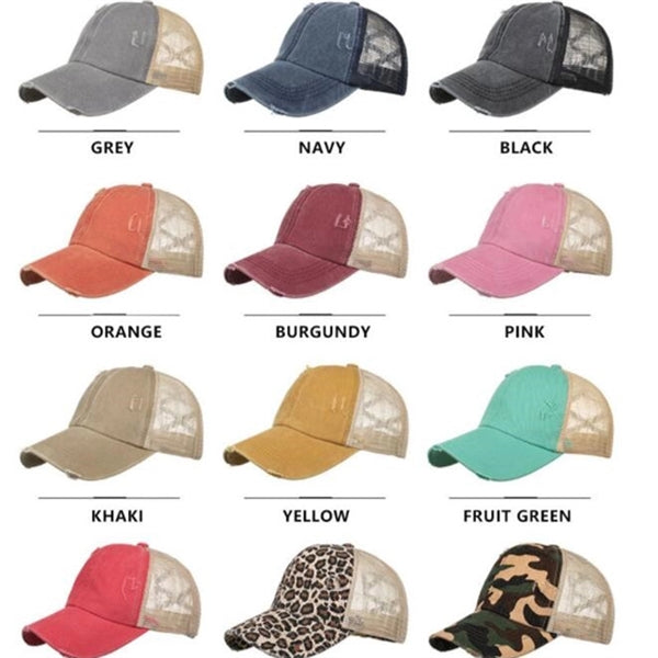 Ponytail Baseball Cap