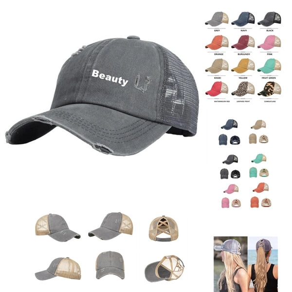 Ponytail Baseball Cap
