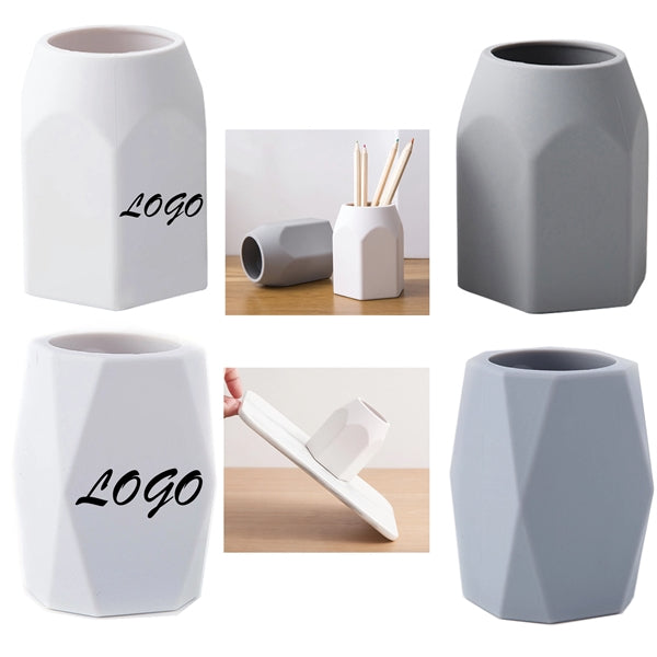 Chich Geometric Silicone Pen Holder