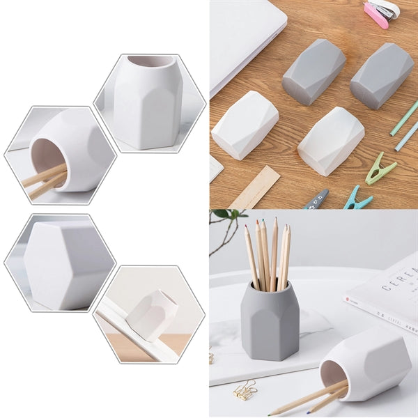 Chich Geometric Silicone Pen Holder