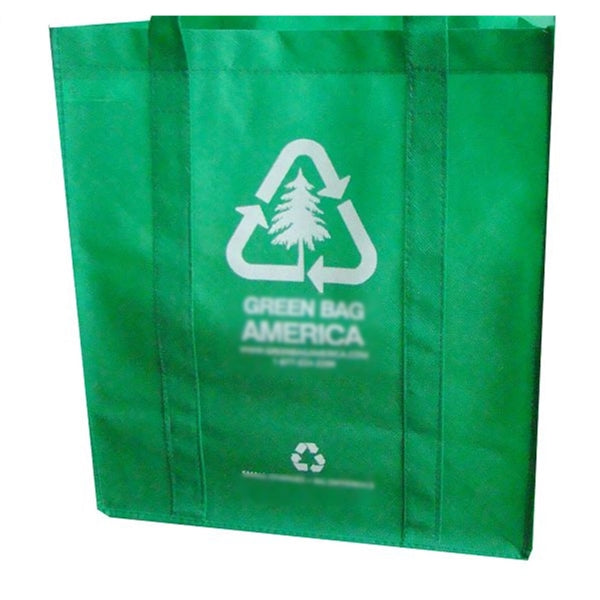 Recycle Non Woven Printing Bag For Supermarket