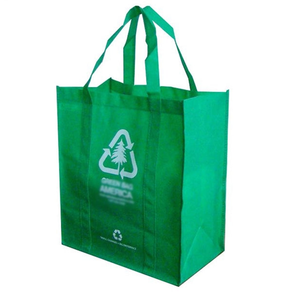 Recycle Non Woven Printing Bag For Supermarket