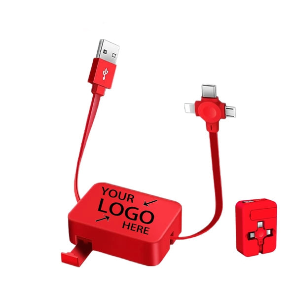 3 In 1 Retractable Fast Charging Cable