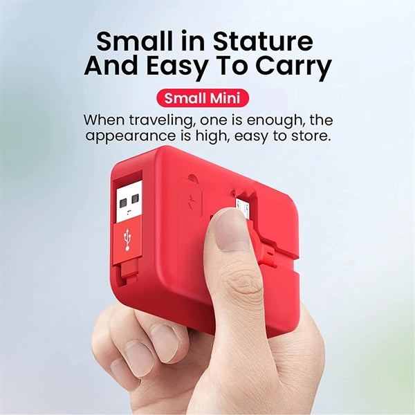 3 In 1 Retractable Fast Charging Cable