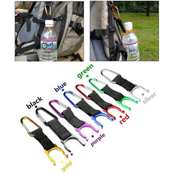 Carabiner Water Bottle Drink Buckle Hook Holder Clip