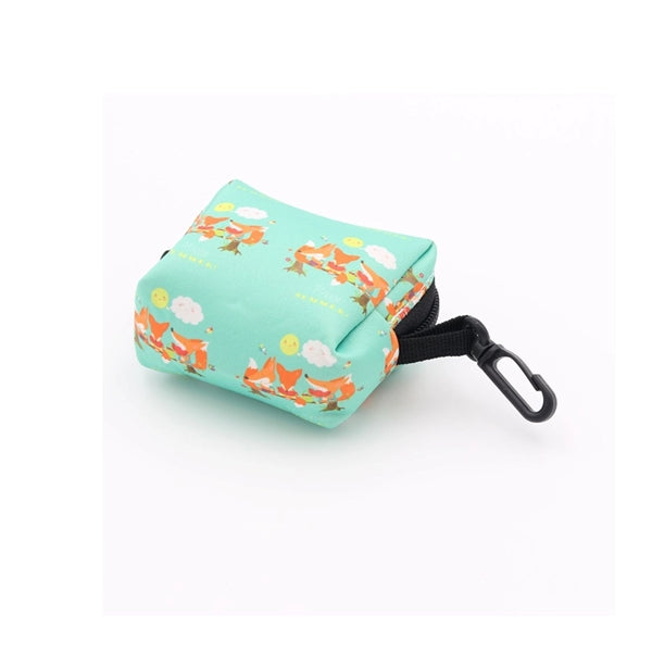 Pet Poop Waste Sublimation Bag Dispenser w/ Metal Carabiner