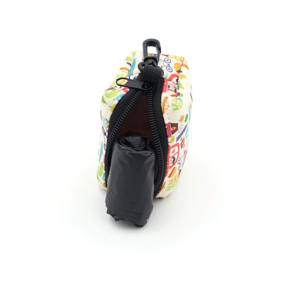 Pet Poop Waste Sublimation Bag Dispenser w/ Metal Carabiner