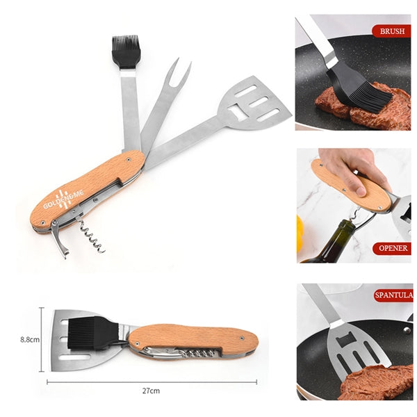 5 in 1 Outdoor Multipurpose Barbecue Tool Set