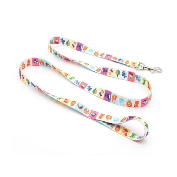 1"72" rPET Ecofriendly Sublimation Pet Leash Metal Carabiner