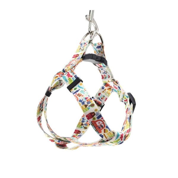5/8"23" Adjustable Polyester Pet Vest Harness Sublimation