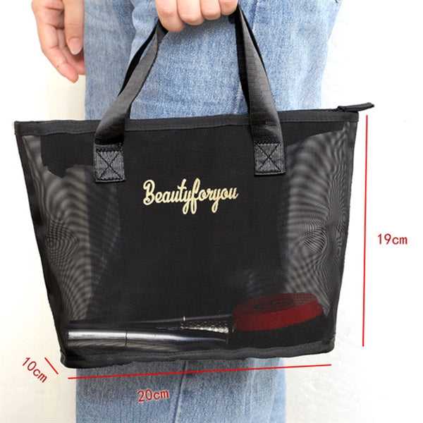 Portable Mesh Tote Bag