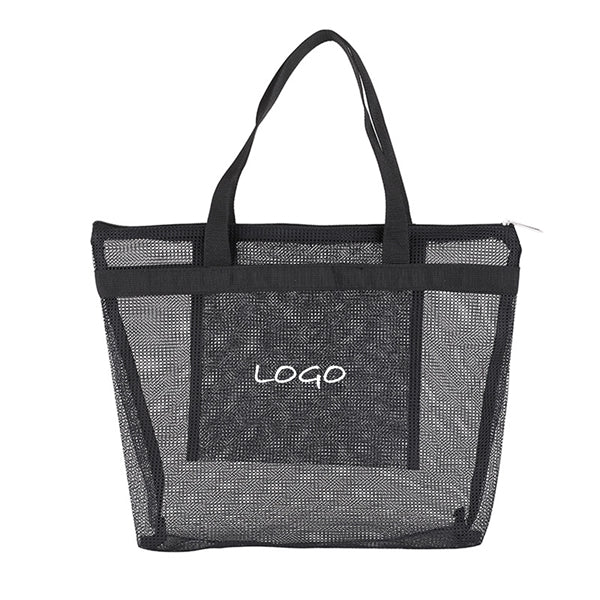 Portable Mesh Beach Tote Bag