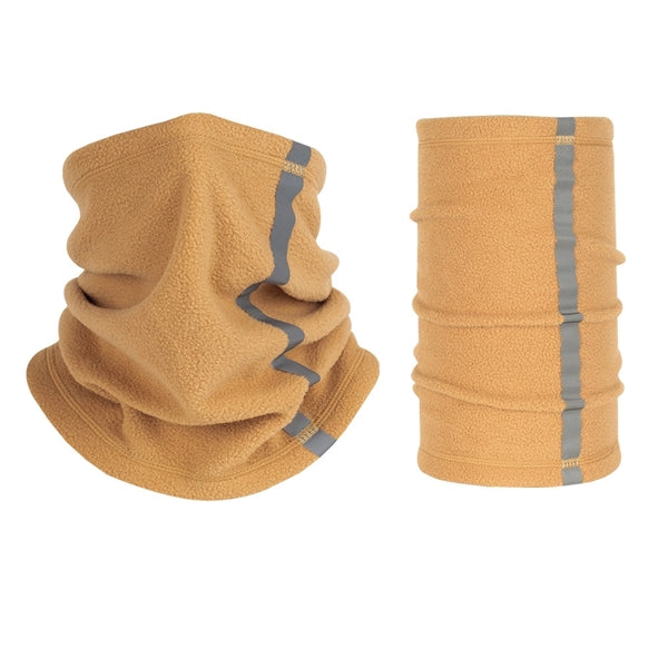 Fleece Neck Gaiter Visibility Reflective Safety Face Warmer