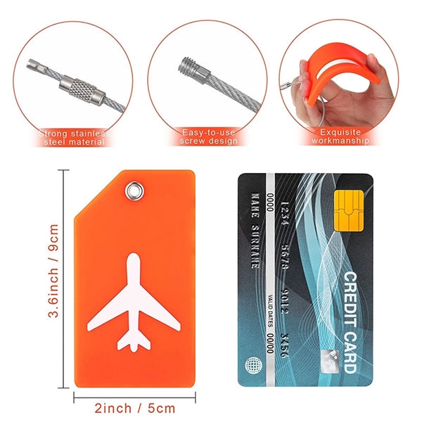 Silicone Luggage Tags