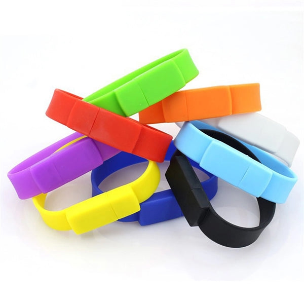 Silicone Bracelet Wristband U Disk (16Gb)
