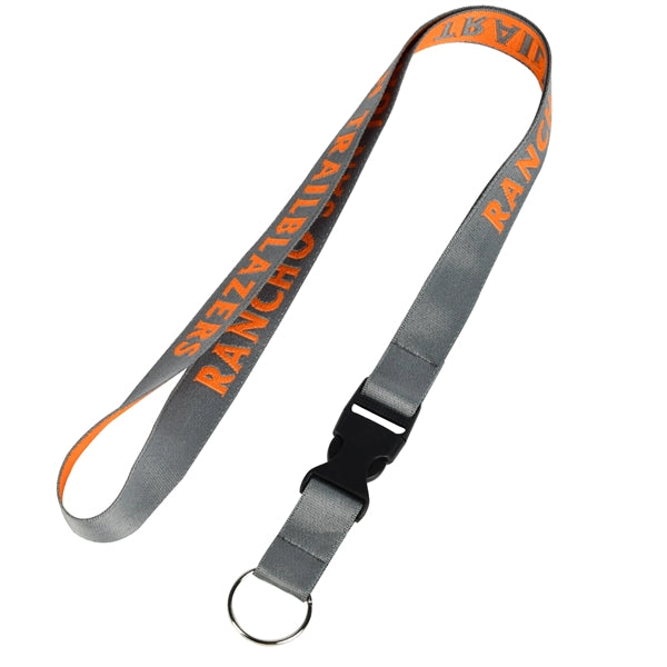 3/4" Detachable Woven Lanyards w/ Buckle Release