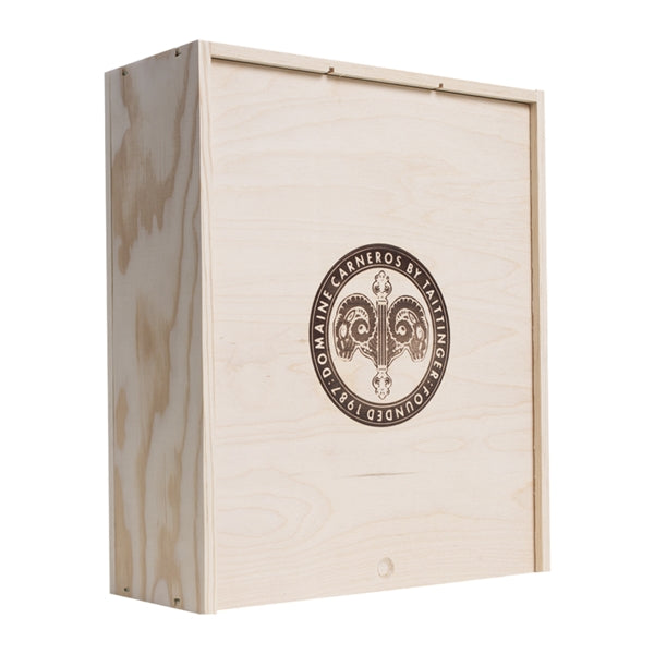 3-Bottle Wood Wine Box