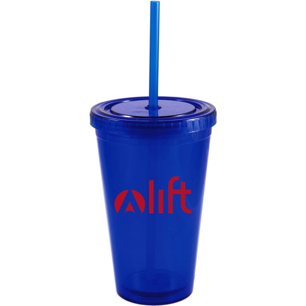 16 Ounce Acrylic Travel Tumbler