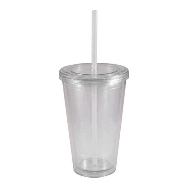 16 Ounce Acrylic Travel Tumbler