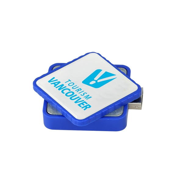 Rotating Epoxy Dome Box USB
