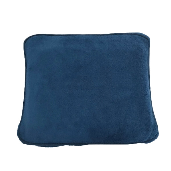 Flannel Foot Pocket Throw Blanket