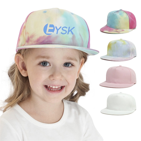 Kids Flat Brim Sun Cap