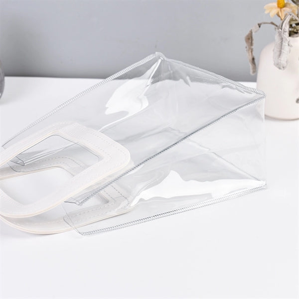 Waterproof Clear PVC Tote Bag