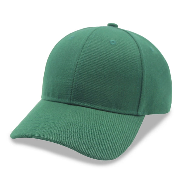 6 Panel Poly Twill Baseball Cap