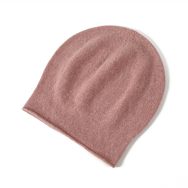 Wool Knit Beanie Hat