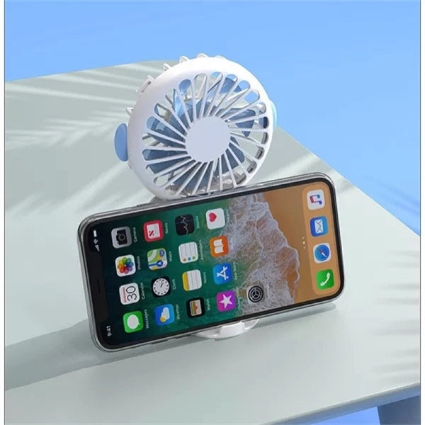 Astronaut Mini Hand Fan with Phone Holder